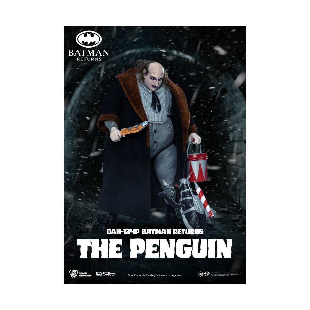 Beast Kingdom - El Pingüino - Batman Vuelve Héroes de Acción Dinámica 1/9