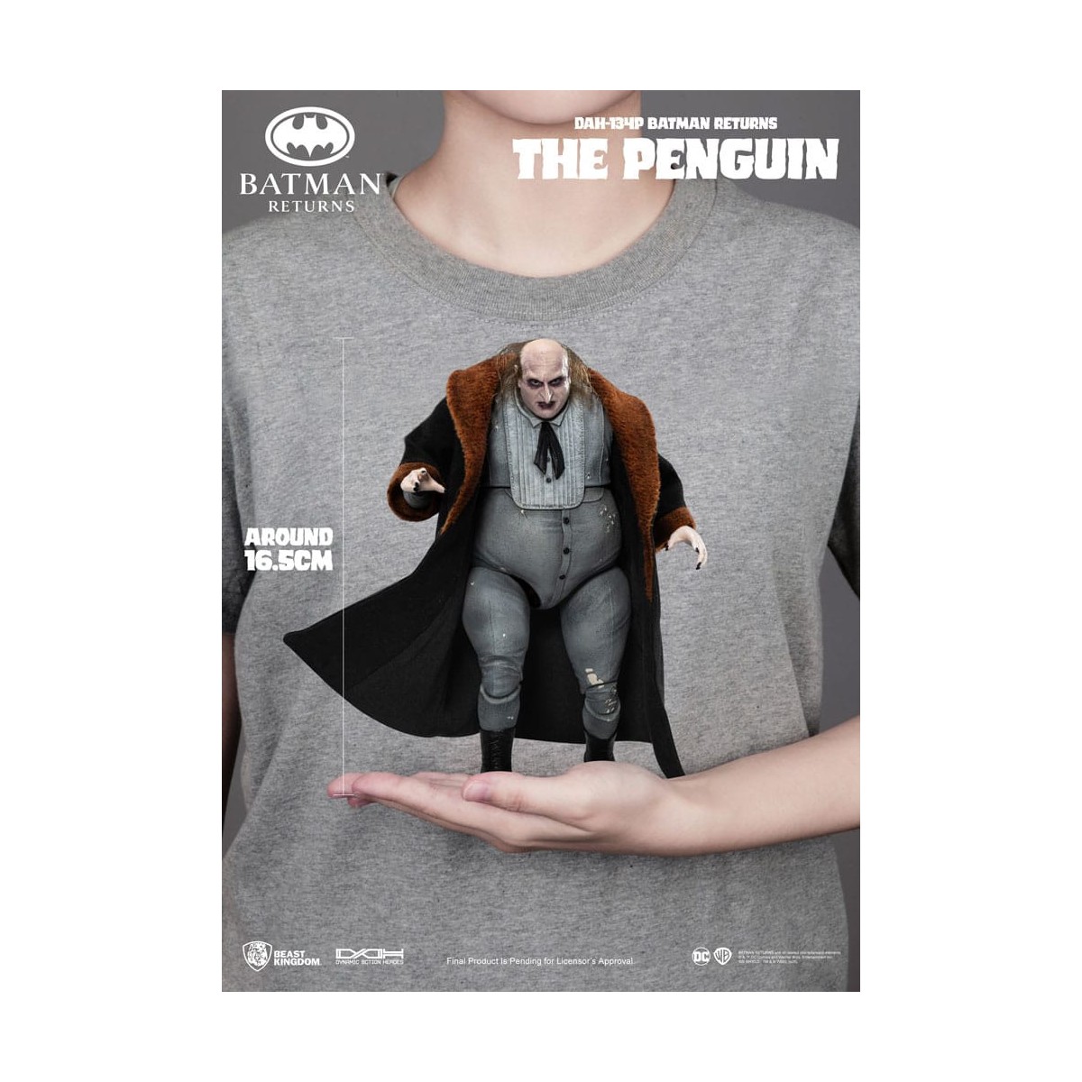 Beast Kingdom - El Pingüino - Batman Vuelve Héroes de Acción Dinámica 1/9