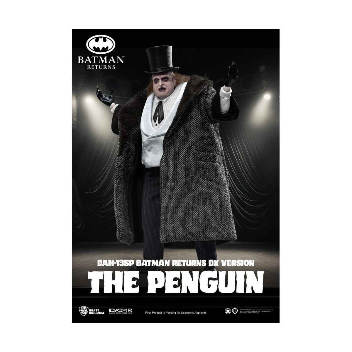 Beast Kingdom - El Pingüino DX - Batman Vuelve Héroes de Acción Dinámica 1/9