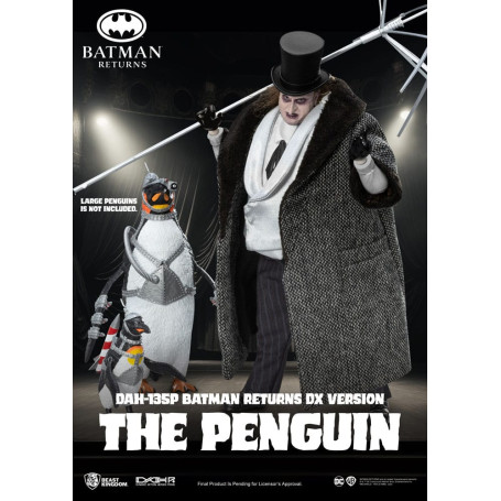 Beast Kingdom - El Pingüino DX - Batman Vuelve Héroes de Acción Dinámica 1/9