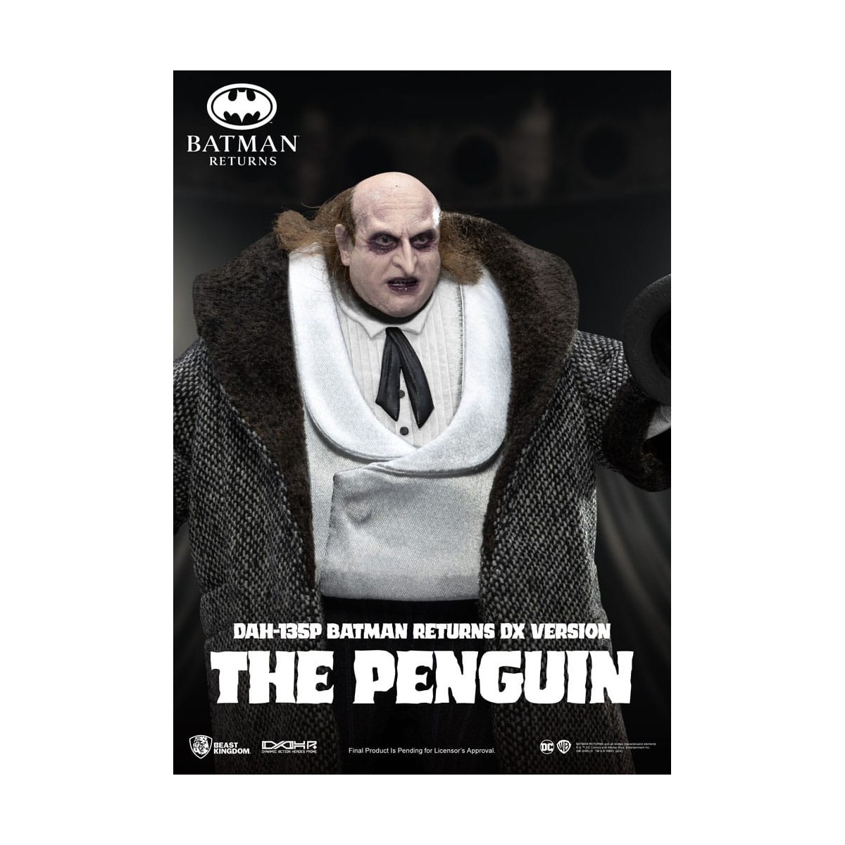Beast Kingdom - El Pingüino DX - Batman Vuelve Héroes de Acción Dinámica 1/9