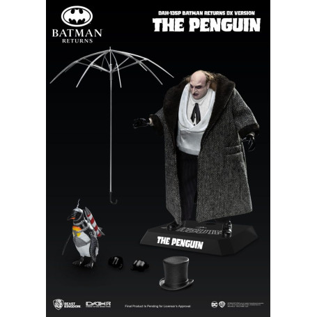 Beast Kingdom - El Pingüino DX - Batman Vuelve Héroes de Acción Dinámica 1/9