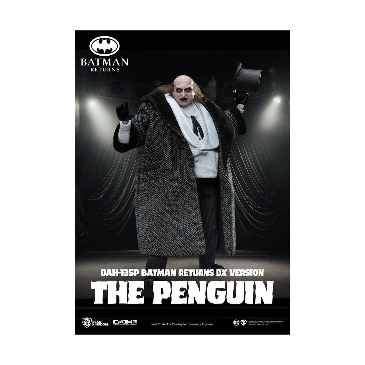 Beast Kingdom - El Pingüino DX - Batman Vuelve Héroes de Acción Dinámica 1/9