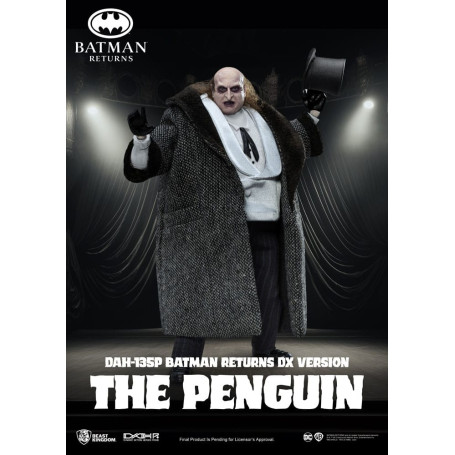 Beast Kingdom - El Pingüino DX - Batman Vuelve Héroes de Acción Dinámica 1/9
