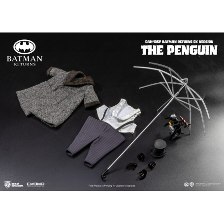 Beast Kingdom - El Pingüino DX - Batman Vuelve Héroes de Acción Dinámica 1/9