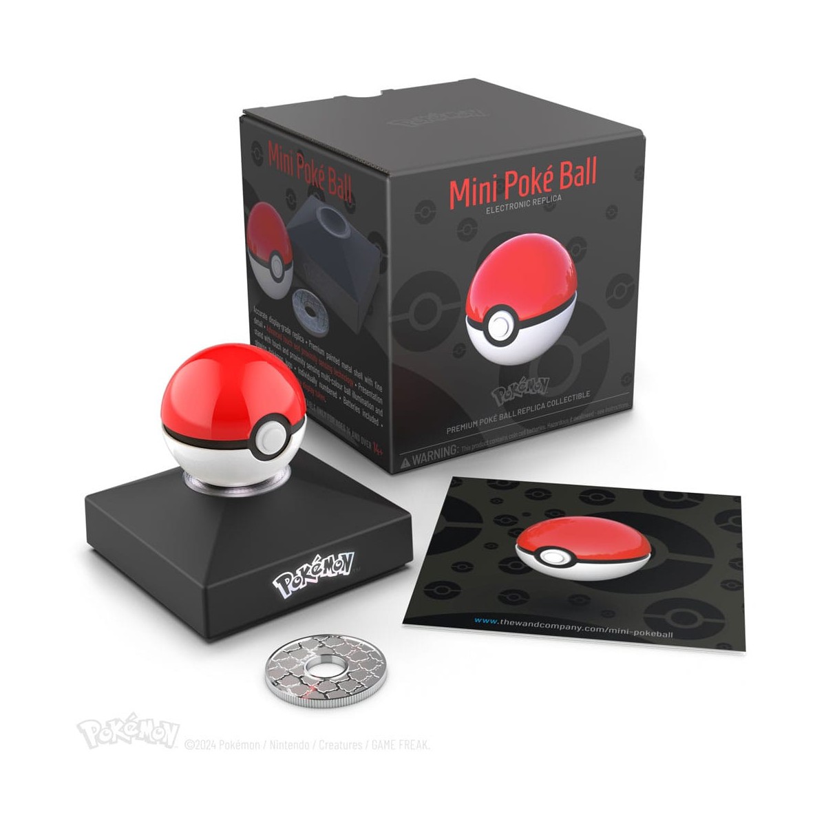 Wand Company - Pokémon Diecast replica - Mini Pokeball