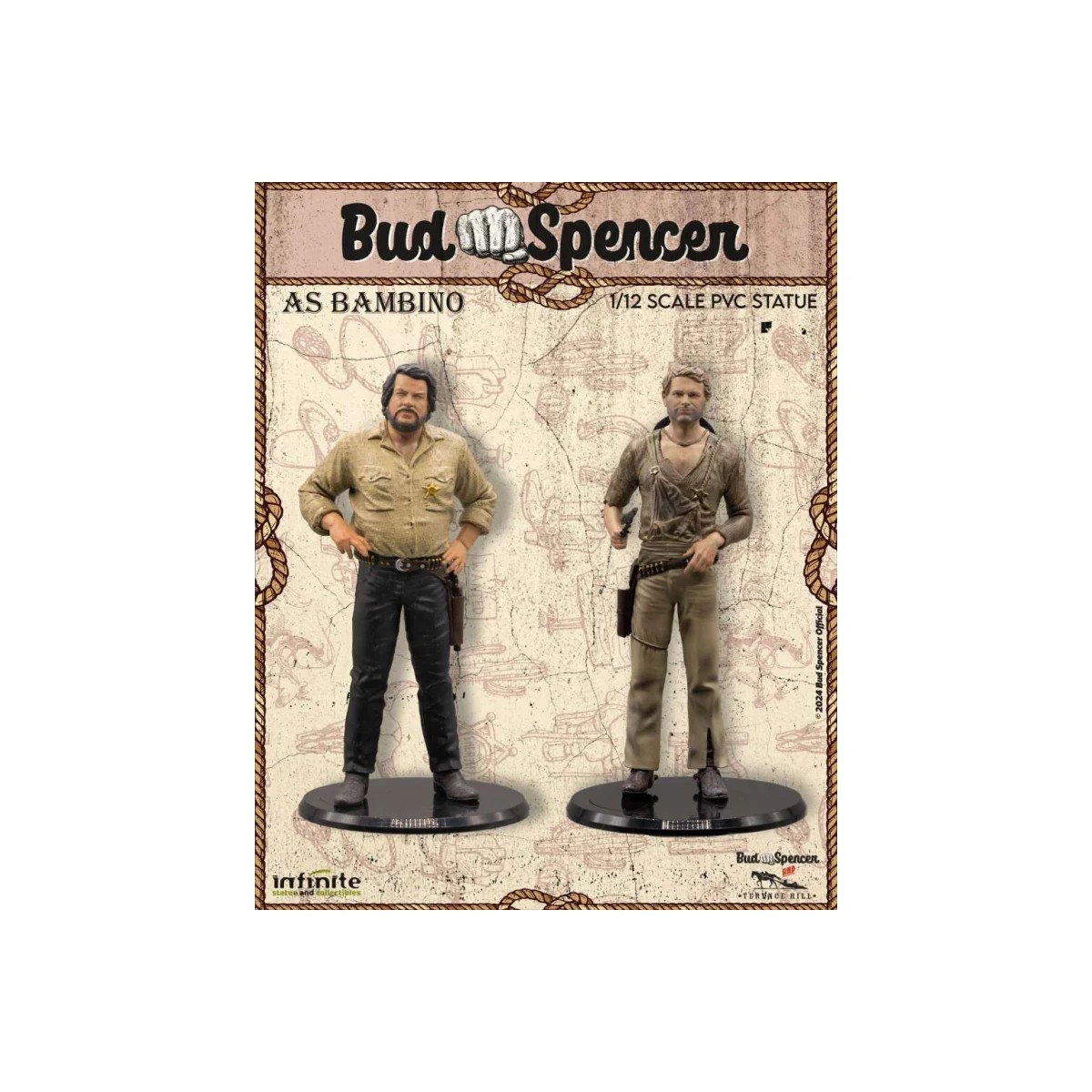 Infinite - Bud Spencer como Bambino 1/12 pvc Estatua