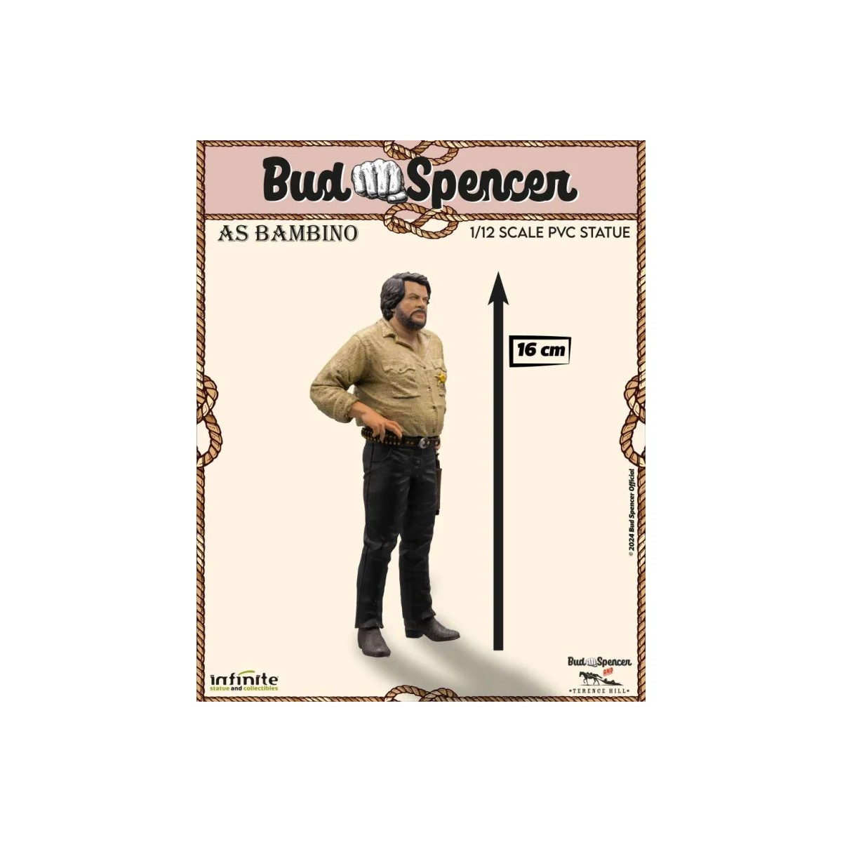 Infinite - Bud Spencer como Bambino 1/12 pvc Estatua