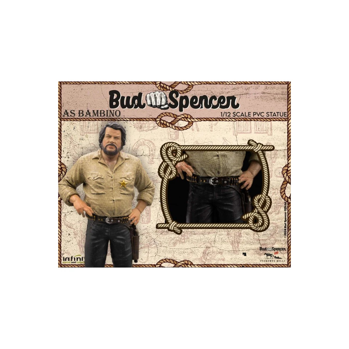 Infinite - Bud Spencer como Bambino 1/12 pvc Estatua