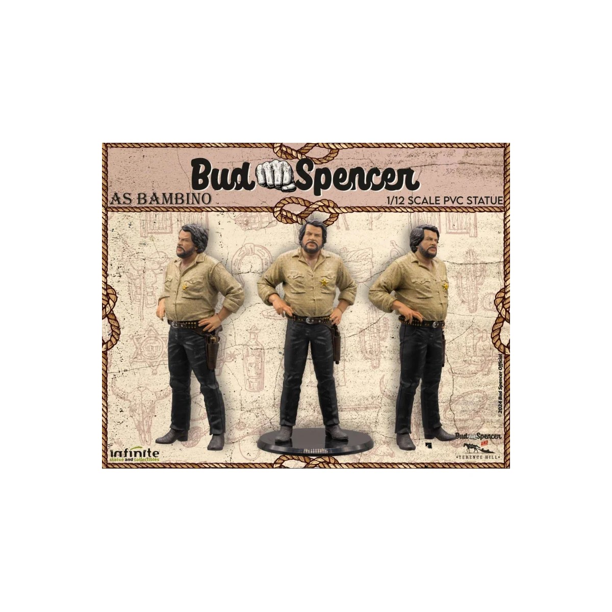 Infinite - Bud Spencer como Bambino 1/12 pvc Estatua