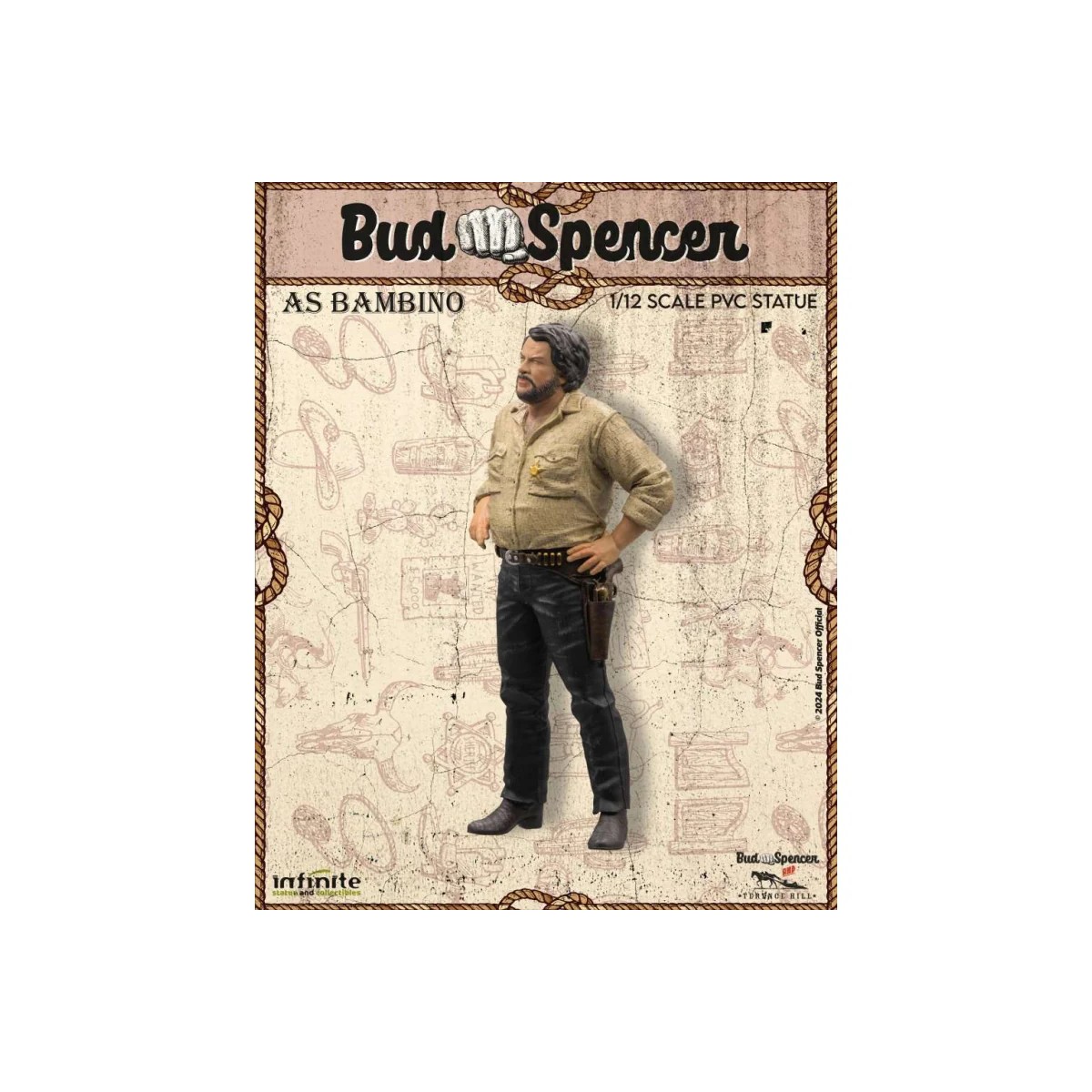 Infinite - Bud Spencer como Bambino 1/12 pvc Estatua
