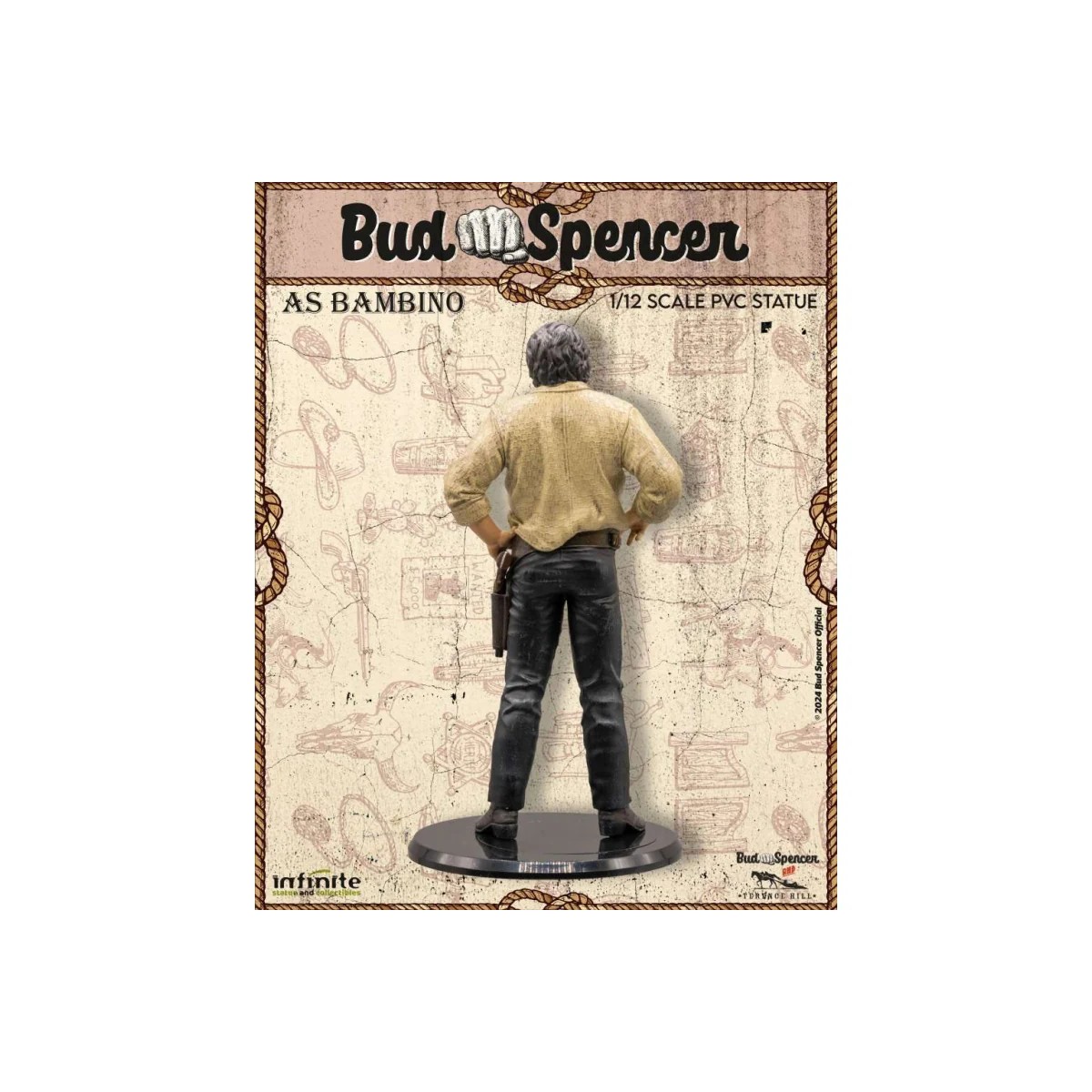 Infinite - Bud Spencer como Bambino 1/12 pvc Estatua