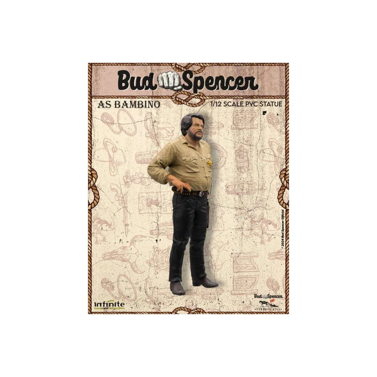 Infinite - Bud Spencer como Bambino 1/12 pvc Estatua