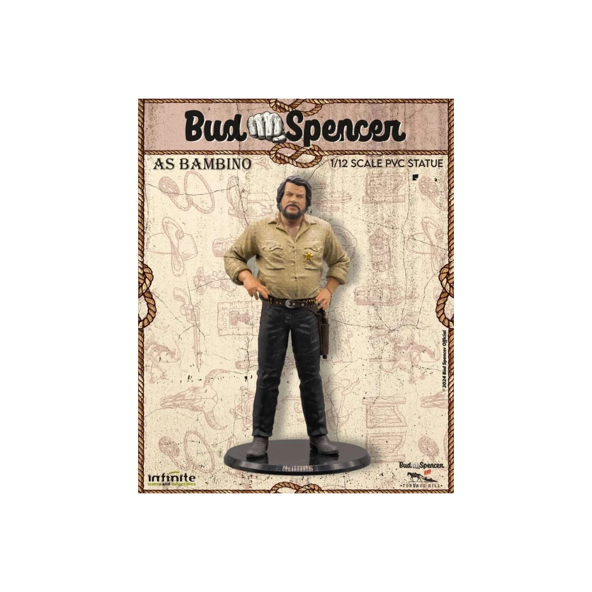 Infinite - Bud Spencer como Bambino 1/12 pvc Estatua