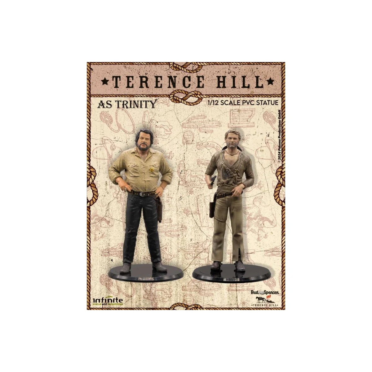 Infinito - Terence Hill Trinita 1/12 pvc Estatua