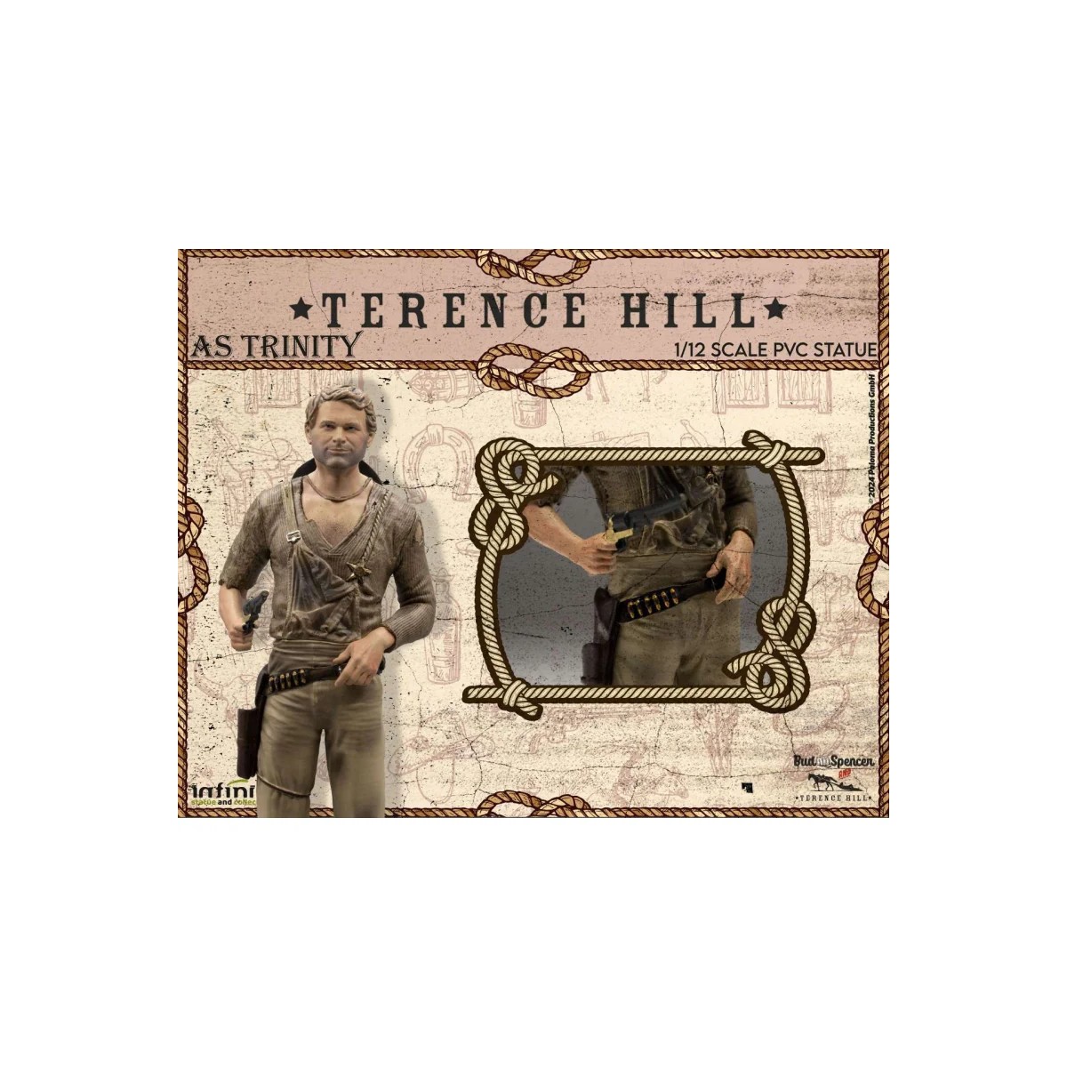 Infinito - Terence Hill Trinita 1/12 pvc Estatua