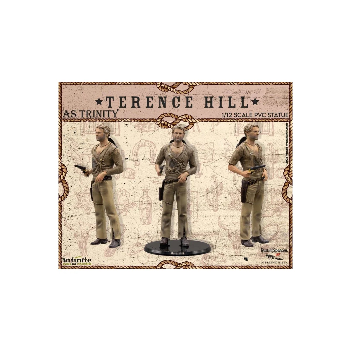 Infinito - Terence Hill Trinita 1/12 pvc Estatua