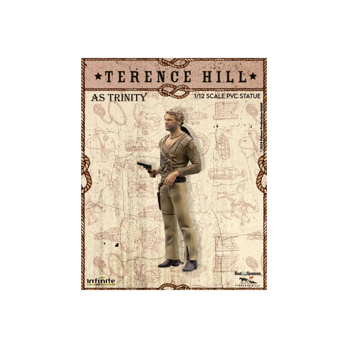 Infinito - Terence Hill Trinita 1/12 pvc Estatua