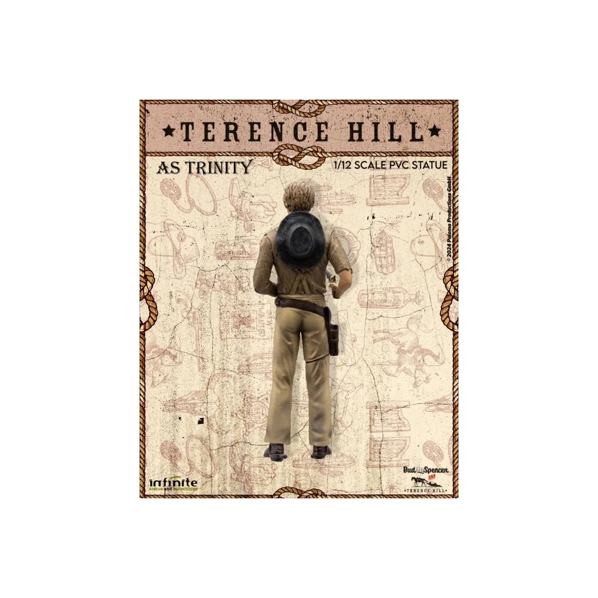 Infinito - Terence Hill Trinita 1/12 pvc Estatua