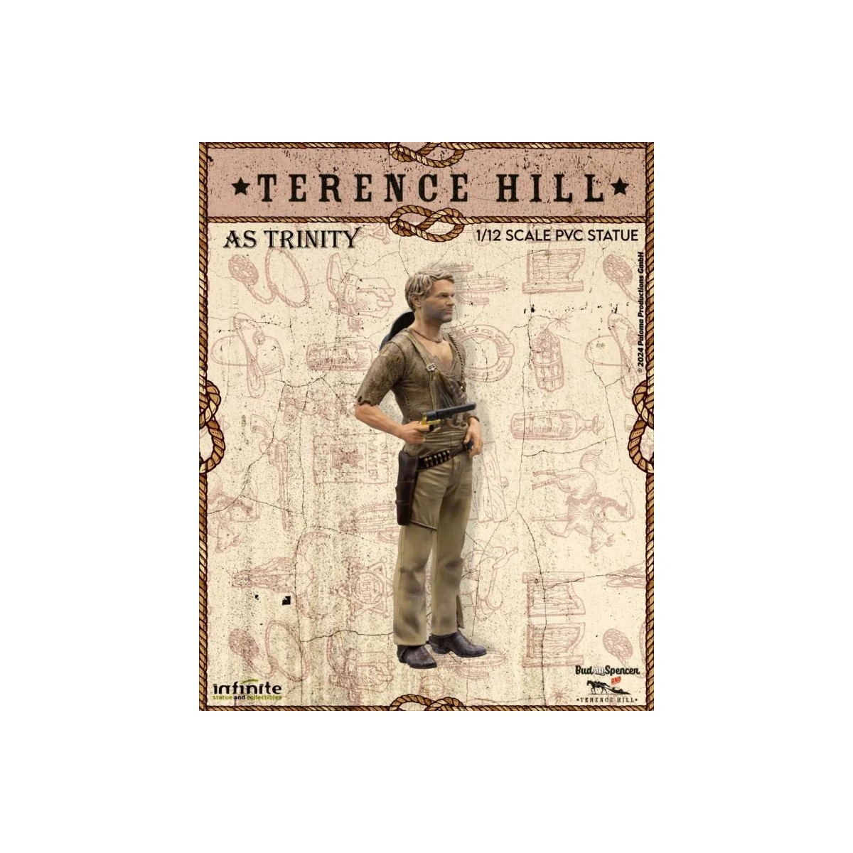 Infinito - Terence Hill Trinita 1/12 pvc Estatua