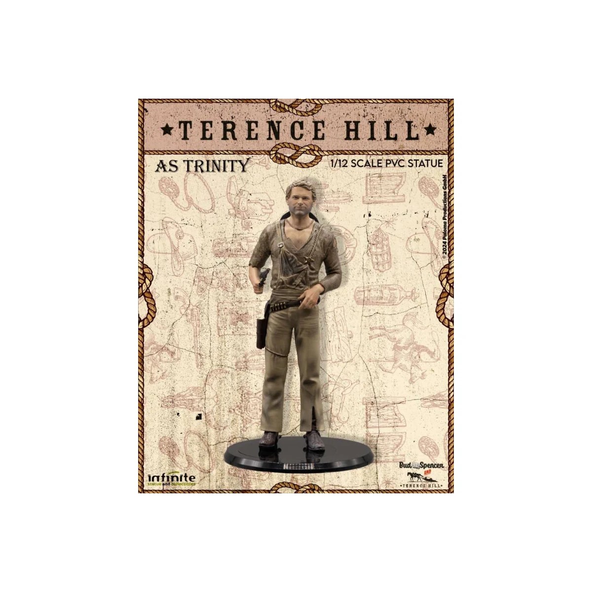 Infinito - Terence Hill Trinita 1/12 pvc Estatua