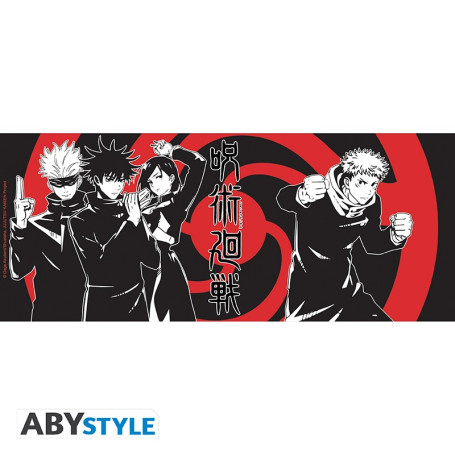 ABYstyle - Jujutsu Kaisen - Taza - 320 ml - Grupo blanco y negro