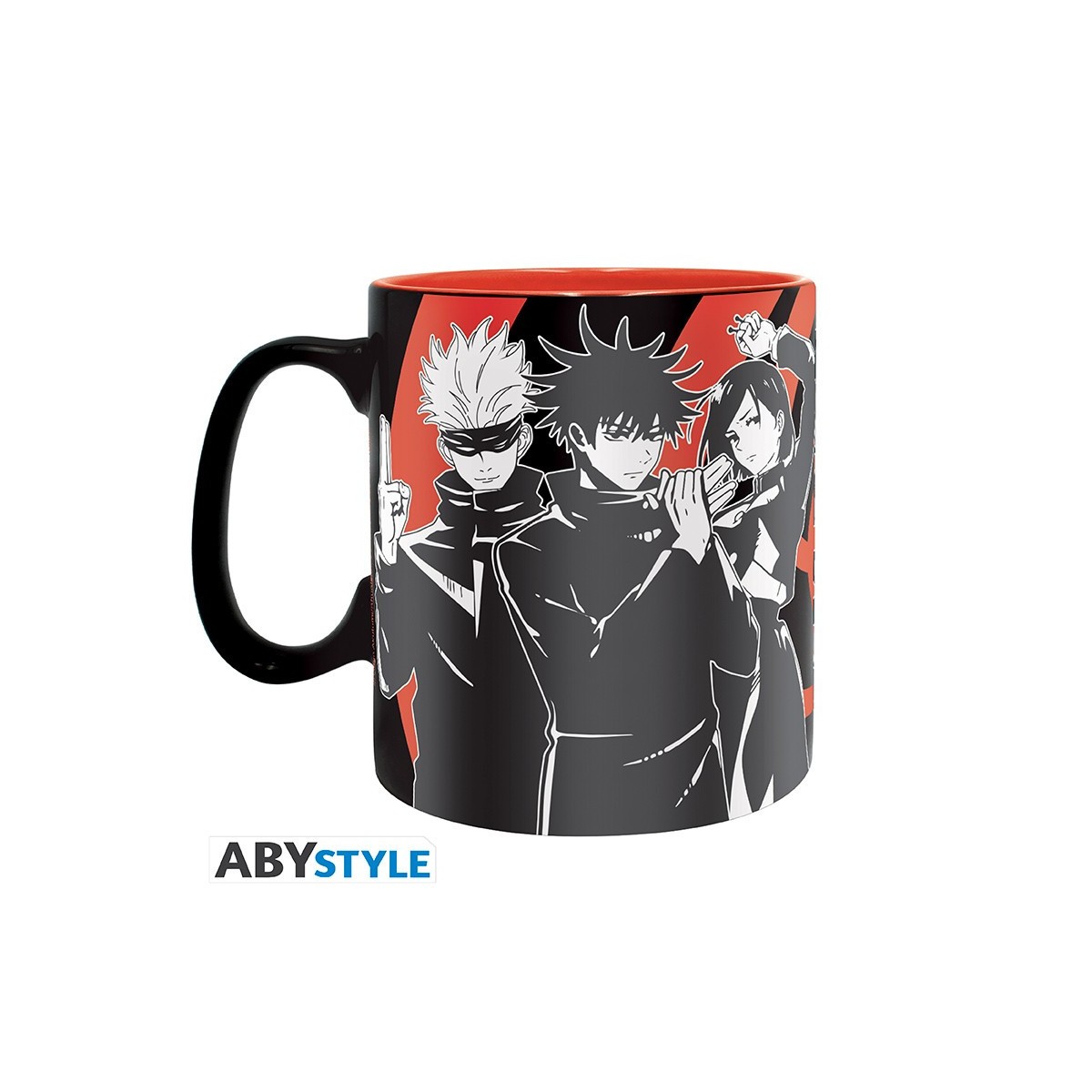 ABYstyle - Jujutsu Kaisen - Taza - 320 ml - Grupo blanco y negro