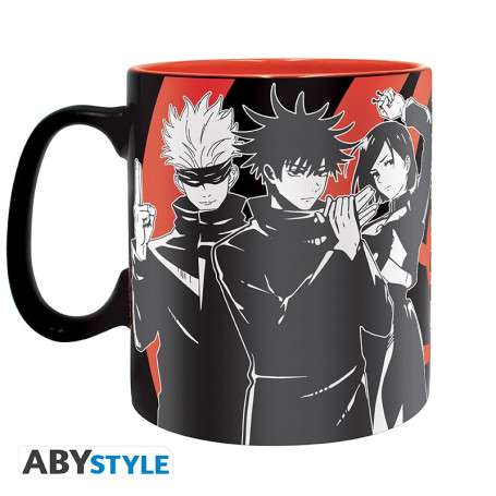 ABYstyle - Jujutsu Kaisen - Taza - 320 ml - Grupo blanco y negro