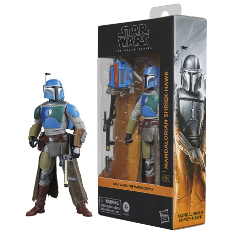 Hasbro Star Wars La Serie Negra - Shriek Hawk - El Mandaloriano