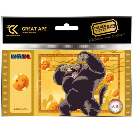 Cartoon Kingdom - Paquete de 10 Dragon Ball Golden Tickets