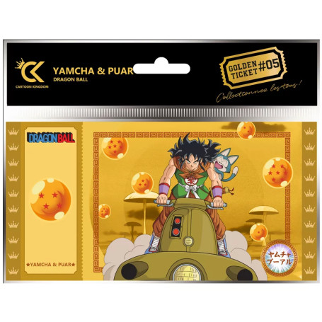 Cartoon Kingdom - Paquete de 10 Dragon Ball Golden Tickets