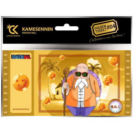 Cartoon Kingdom - Paquete de 10 Dragon Ball Golden Tickets