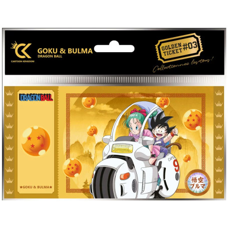 Cartoon Kingdom - Paquete de 10 Dragon Ball Golden Tickets
