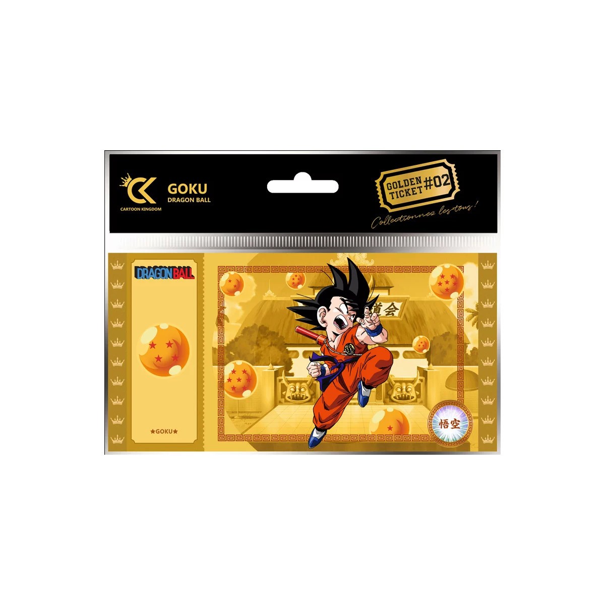 Cartoon Kingdom - Paquete de 10 Dragon Ball Golden Tickets