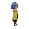 Kidrobot Coraline - Coraline con ojos de botón - Muñeca tamaño real 1/1