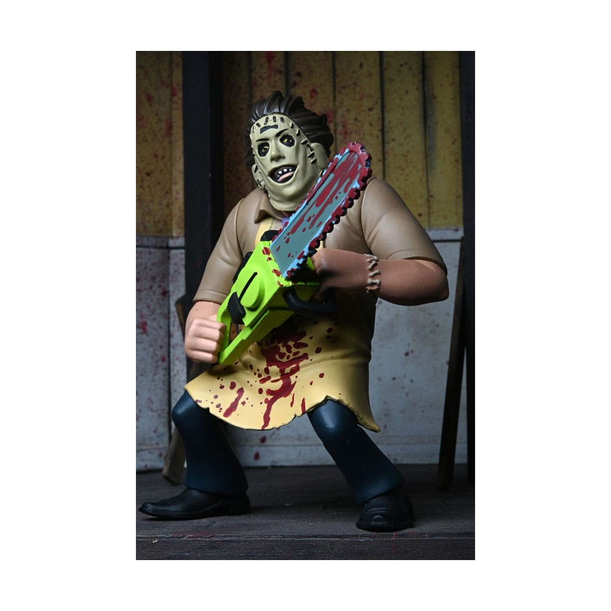 Neca - Toony Terrors - Leatherface Sangriento - 50 Aniversario de La Matanza de Texas