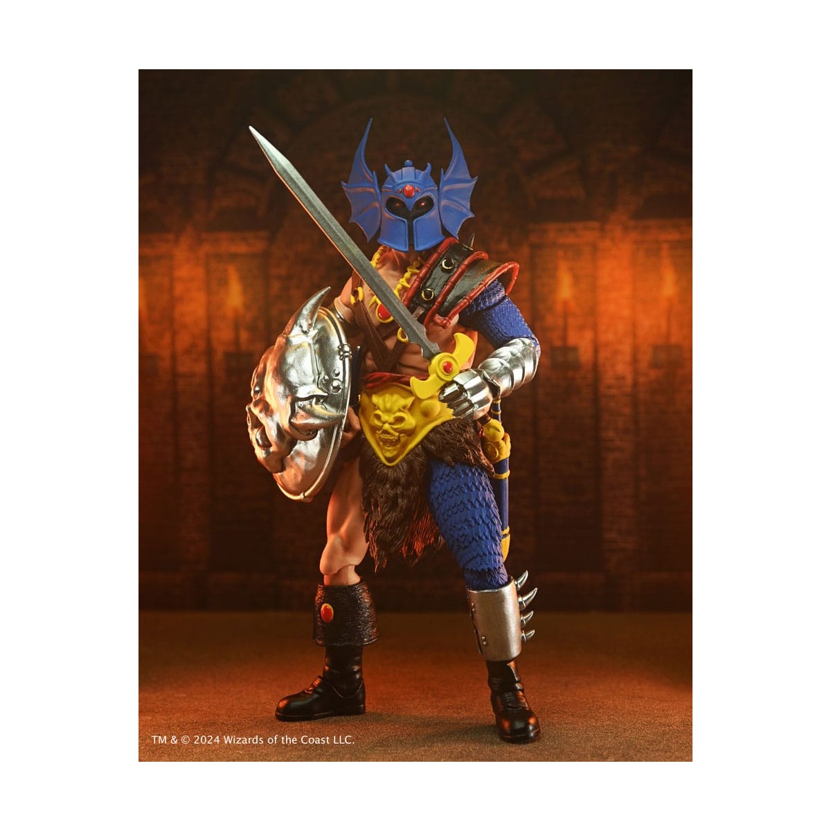 Neca - AD&D - Warduke 50 Aniversario en Tarjeta Blister - Dungeons & Dragons