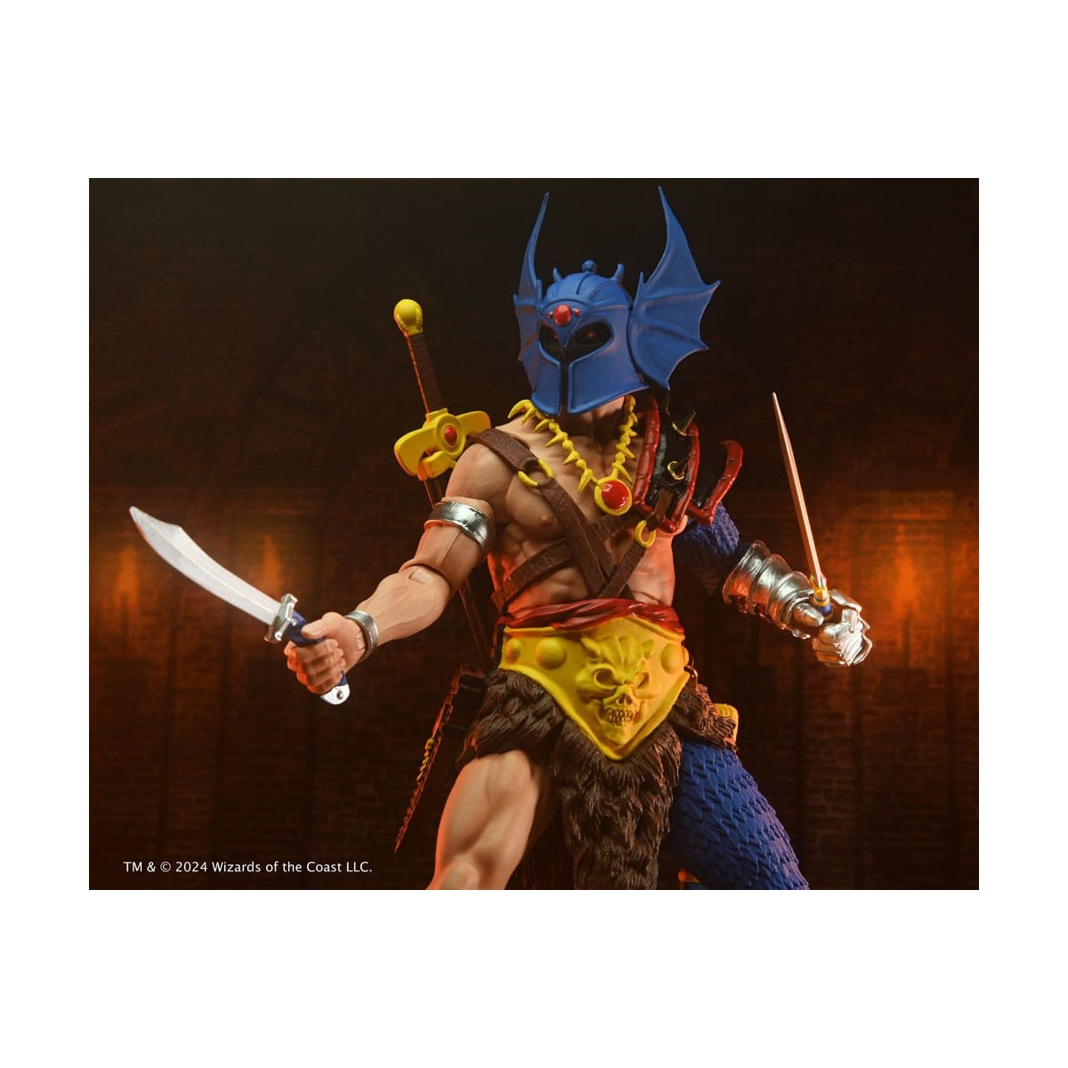 Neca - AD&D - Warduke 50 Aniversario en Tarjeta Blister - Dungeons & Dragons