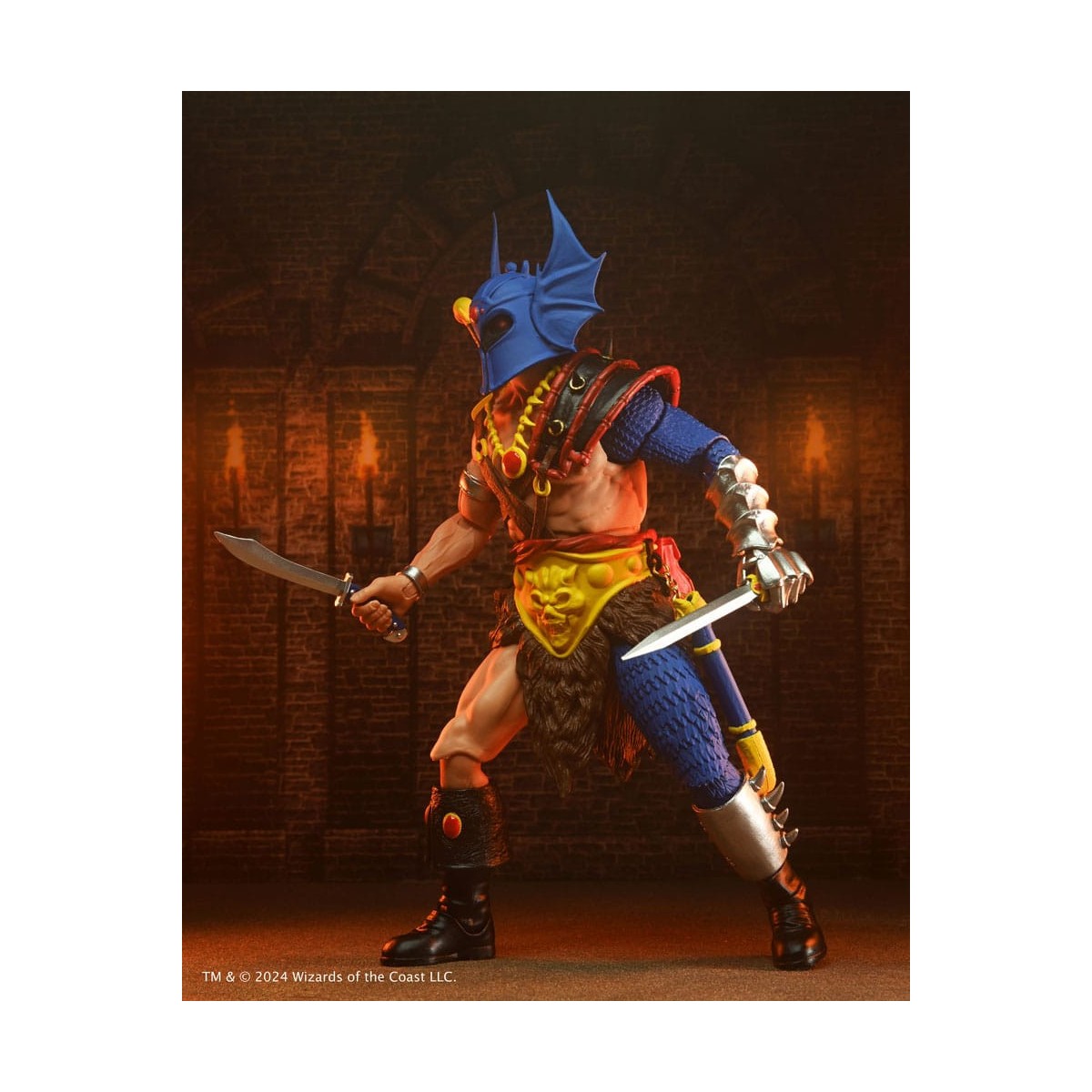 Neca - AD&D - Warduke 50 Aniversario en Tarjeta Blister - Dungeons & Dragons