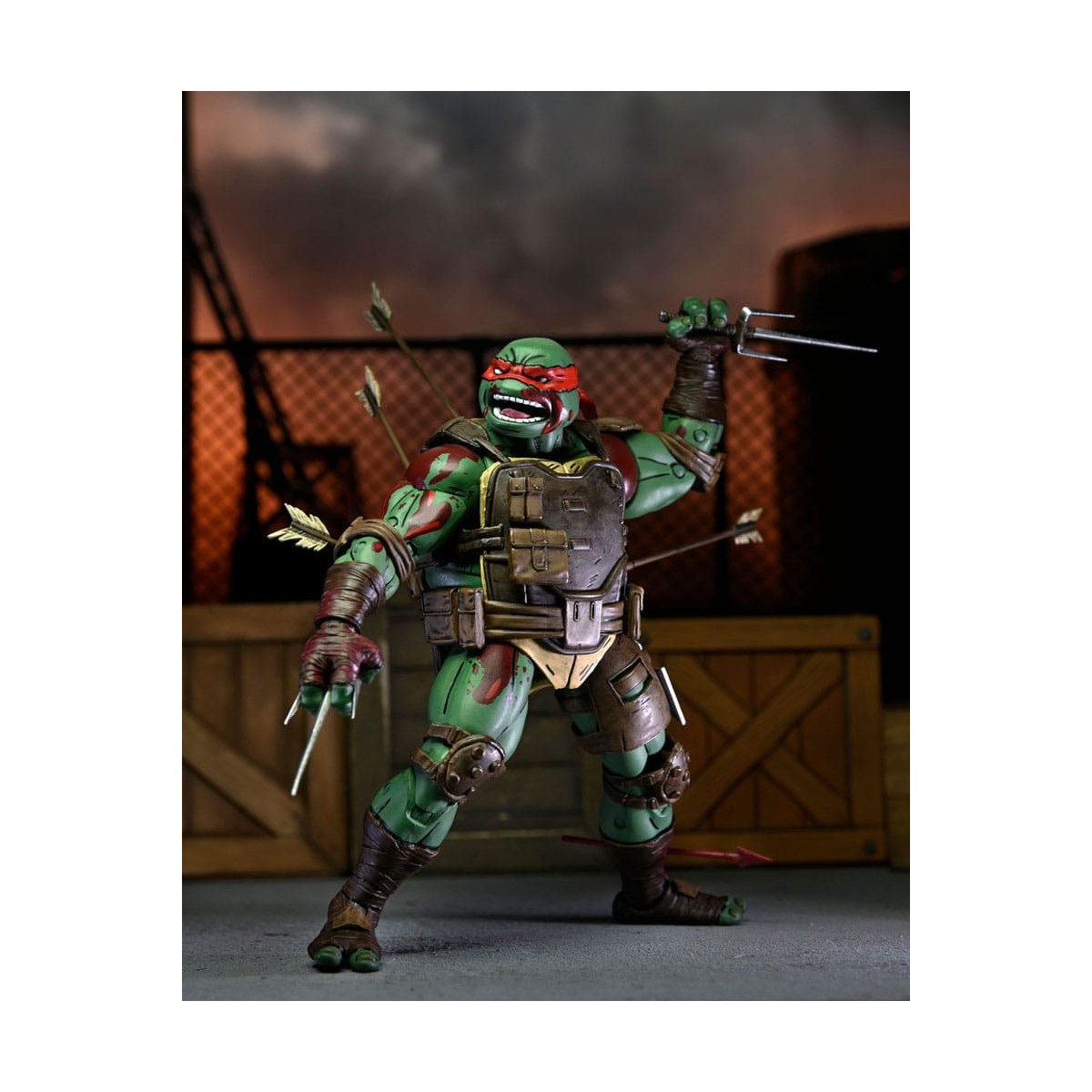 NECA - IDW Comics - Ultimate First to Fall RAPHAEL El Último Ronin - TMNT - Teenage Mutant Ninja Turtles
