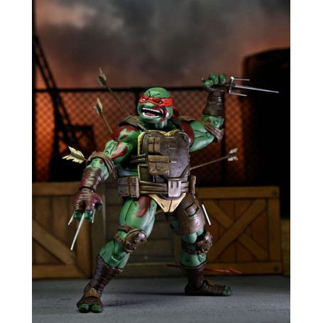 NECA - IDW Comics - Ultimate First to Fall RAPHAEL El Último Ronin - TMNT - Teenage Mutant Ninja Turtles