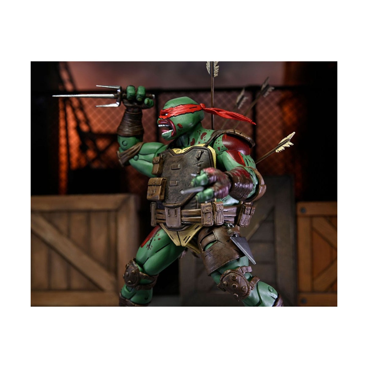 NECA - IDW Comics - Ultimate First to Fall RAPHAEL El Último Ronin - TMNT - Teenage Mutant Ninja Turtles