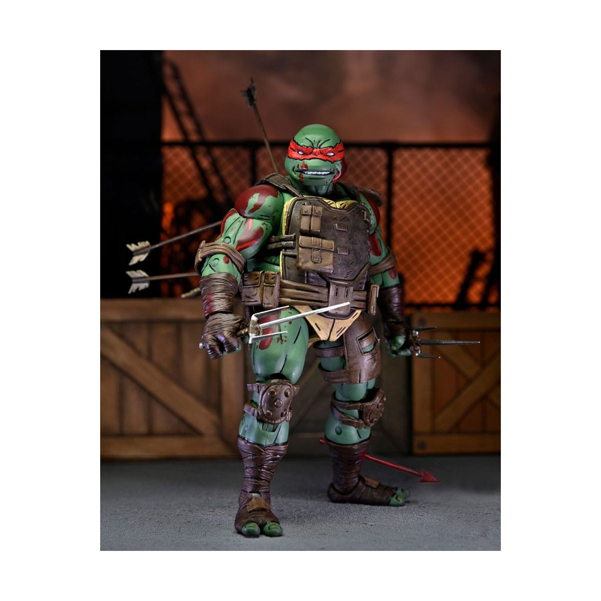 NECA - IDW Comics - Ultimate First to Fall RAPHAEL El Último Ronin - TMNT - Teenage Mutant Ninja Turtles