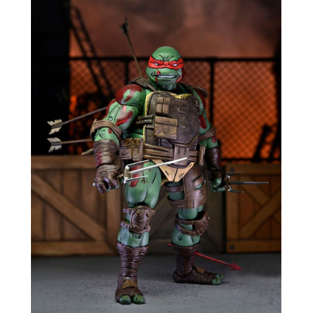 NECA - IDW Comics - Ultimate First to Fall RAPHAEL El Último Ronin - TMNT - Teenage Mutant Ninja Turtles