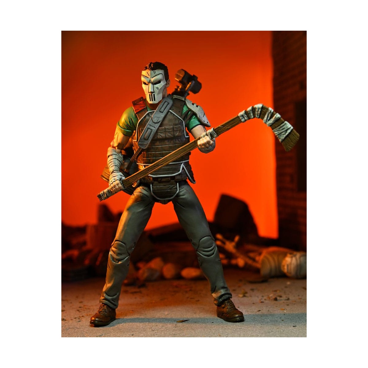 NECA - IDW Comics - Ultimate CASEY JONES El Último Ronin - TMNT - Teenage Mutant Ninja Turtles
