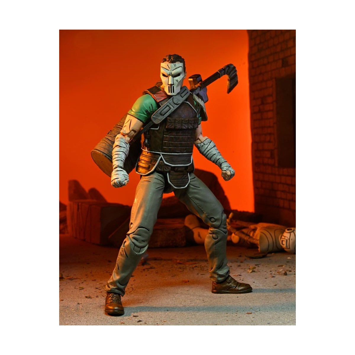 NECA - IDW Comics - Ultimate CASEY JONES El Último Ronin - TMNT - Teenage Mutant Ninja Turtles
