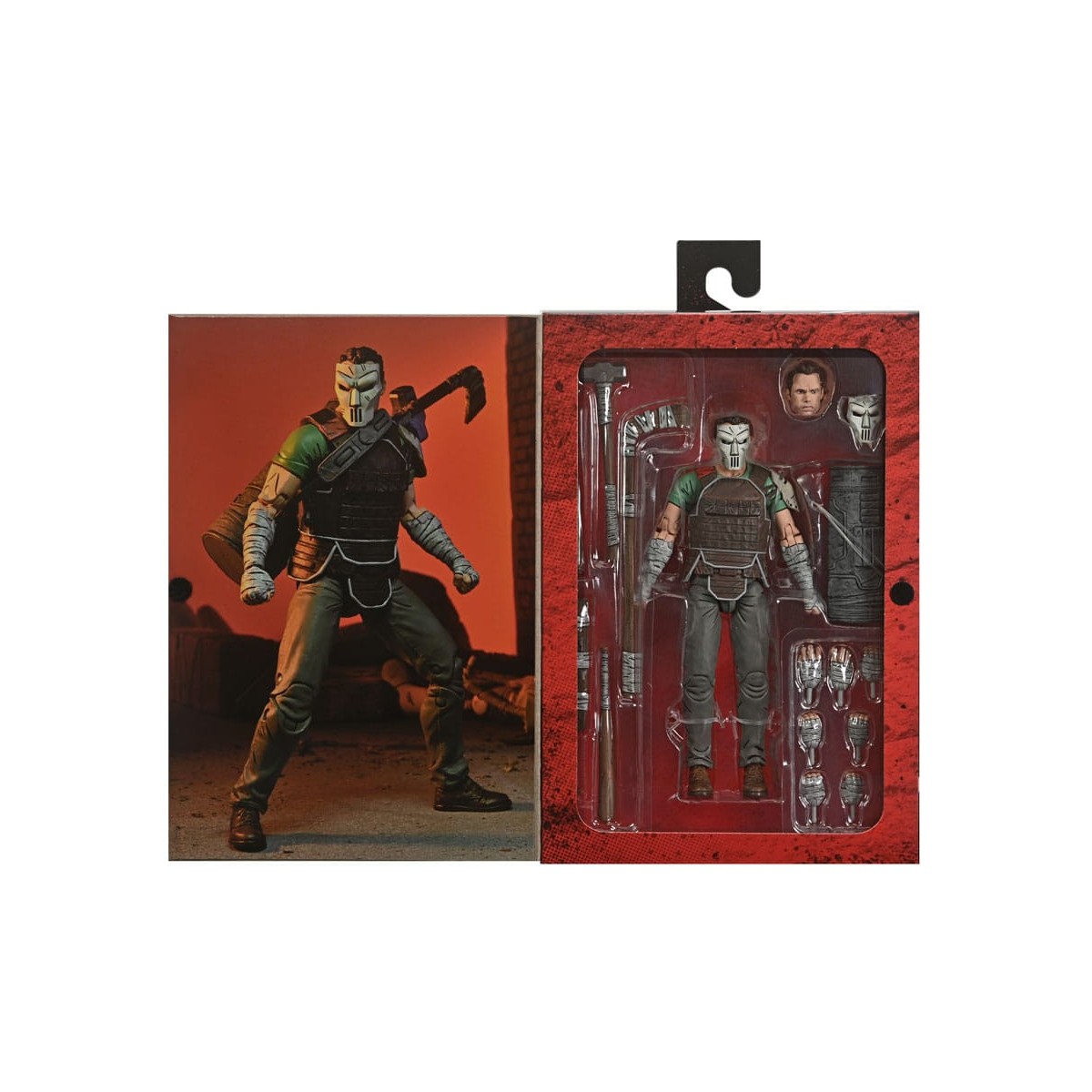 NECA - IDW Comics - Ultimate CASEY JONES El Último Ronin - TMNT - Teenage Mutant Ninja Turtles