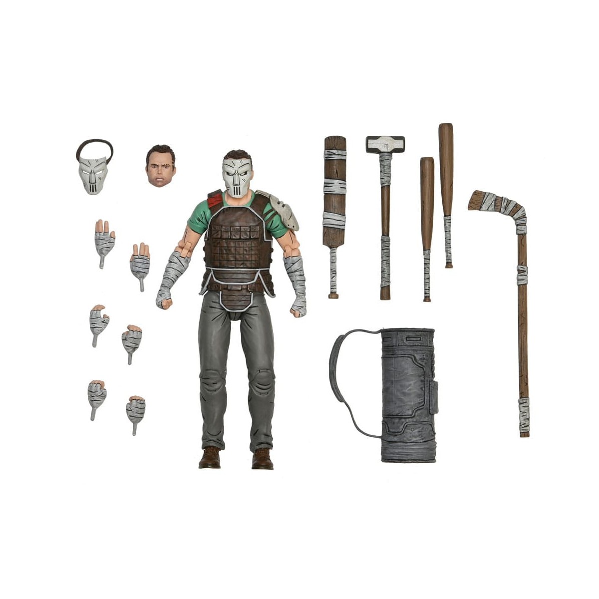 NECA - IDW Comics - Ultimate CASEY JONES El Último Ronin - TMNT - Teenage Mutant Ninja Turtles