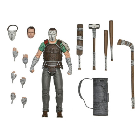 NECA - IDW Comics - Ultimate CASEY JONES El Último Ronin - TMNT - Teenage Mutant Ninja Turtles