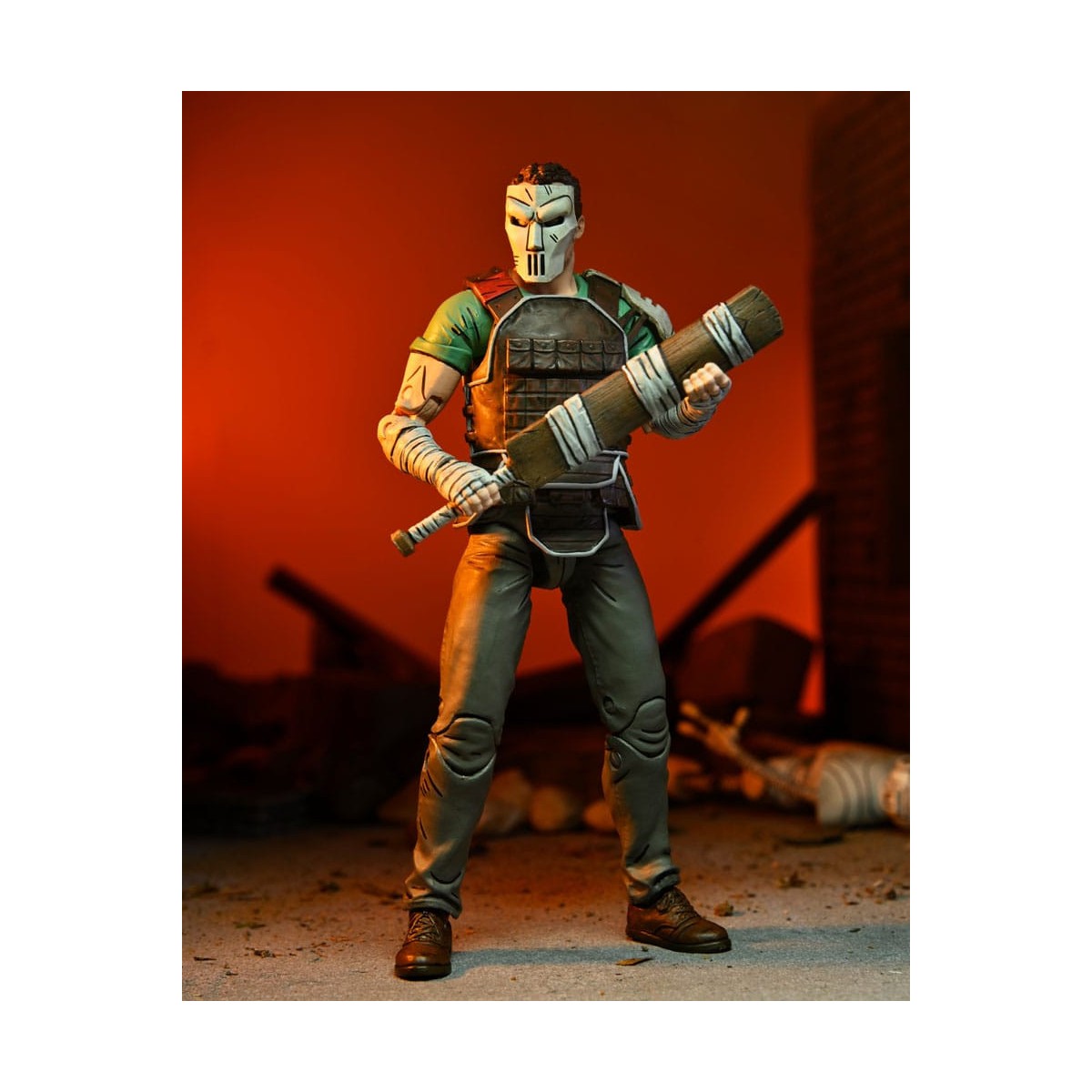 NECA - IDW Comics - Ultimate CASEY JONES El Último Ronin - TMNT - Teenage Mutant Ninja Turtles